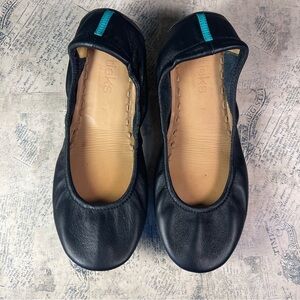 TIEKS THE BALLET FLAT MATTE BLACK